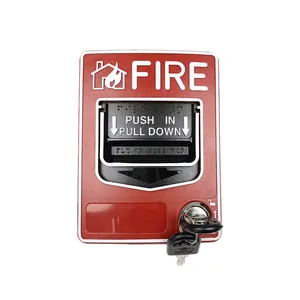Deling wireless Resettable Fire Alarm Siren Security and Fire Call Point