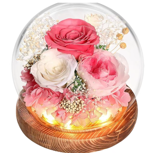 Regalo para el Día de <span class=keywords><strong>la</strong></span> Madre, Tanabata, San Valentín, Cumpleaños, Caja de Regalo con Flor Inmortal, Rosa del Principito de Tercera Vida, China Third Life III - Product Image 1