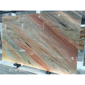 Ydstone 3200*1600*18mm Chất lượng cao nhà máy màu sắc tự nhiên biến thể thạch anh trắng đá tấm bàn Vanity Tops tường sàn - Product Image 1