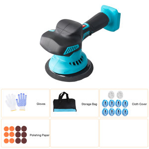 Podofo 21V Polisseuse orbitale de <span class=keywords><strong>voiture</strong></span> haute puissance à vitesse réglable, 6 pouces, 6 vitesses variables, 5500 tr/min, ODM - Product Image 5