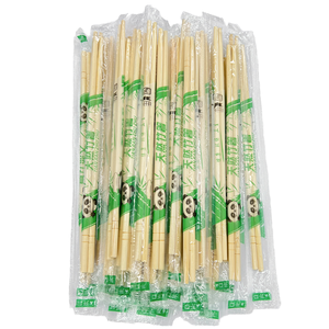 Baguettes jetables en bambou emballées individuellement 100 paires/boîte 1000 paires/boîte - Product Image 6