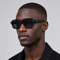 Nouvelles Lunettes de Soleil Carrées 2026 pour Hommes et Femmes, Style Vintage Streetwear, Tendance, Haute Esthétique, Marque Designer