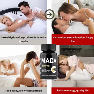 Toptan Macagen Kapsülleri <span class=keywords><strong>Maca</strong></span> Kökü Ekstresi Bitkisel Takviye Yetişkin Erkekler İçin Performans ve Enerji Destekleyici Gıda Sınıfı - Product Image 6