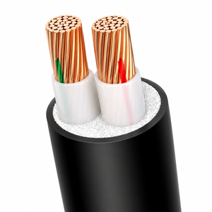 Qifan สายไฟฟ้าแรงต่ำ600V 1000V สายเคเบิลสองแกน XLPE <span class=keywords><strong>VV</strong></span> PVC สำหรับคอมพิวเตอร์อุตสาหกรรมก่อสร้างทางทะเล - Product Image 1