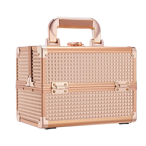 Estuche <span class=keywords><strong>de</strong></span> <span class=keywords><strong>maquillaje</strong></span> <span class=keywords><strong>de</strong></span> aluminio, Mini caja <span class=keywords><strong>de</strong></span> <span class=keywords><strong>maquillaje</strong></span> personalizada <span class=keywords><strong>con</strong></span> <span class=keywords><strong>espejo</strong></span>, rosa, diamante - Product Image 5