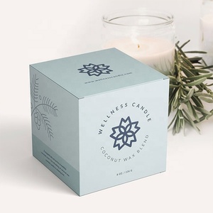 Diseño de encargo al por mayor desechables olores múltiples de la caja de papel para empaquetado vela - Product Image 1