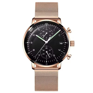 Reloj de Cuarzo de Acero Inoxidable de Alta Calidad con Logotipo Personalizado, Reloj de Pulsera para Hombre, Venta al por Mayor, Personaliza Tu Marca - Product Image 2