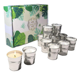 Velas Aromáticas de Cera de Soya con Aroma a Hierba de Limón, Hechas a Mano, Ecológicas, Regalo de Acción de Gracias para Bares y Festividades - Product Image 6