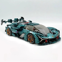 Guly 10611 Nuevo Coche Deportivo Técnico MOC City Terzo Millennio, Bloques de Construcción de Plástico ABS, Unisex, Escala 1:8