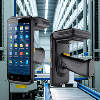Escáner de Código de Barras Android con Pantalla Táctil OEM 865-928Mhz, Precio de Fábrica, PDA con Conexión Inalámbrica, Lector de Huellas Dactilares y RFID