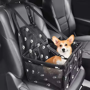 Asiento Elevador <span class=keywords><strong>para</strong></span> <span class=keywords><strong>Perros</strong></span>, Plegable, Portátil, Impermeable, de Oxford, con <span class=keywords><strong>Cinturón</strong></span> de Seguridad <span class=keywords><strong>para</strong></span> Viajes, <span class=keywords><strong>para</strong></span> <span class=keywords><strong>Perros</strong></span> Pequeños y Gatos, Accesorios <span class=keywords><strong>para</strong></span> Mascotas - Product Image 1