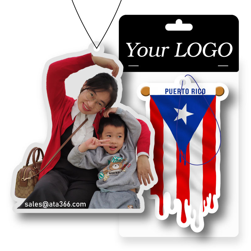 Автомобильный освежитель воздуха с логотипом, долговечный длительный двухсторонний освежитель воздуха, популярный автомобильный освежитель воздуха в форме плохого кролика