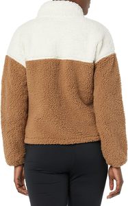 <b>Woman's</b> Fleece <b>Zip</b>-<b>Up</b> Sherpa <b>Jacket</b> - Product Image 2