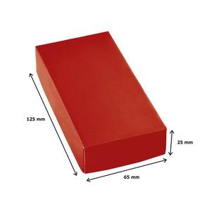 Placa Rectangular de Goma Roja para Llavero, Diseño Único para una Mayor Organización y Visibilidad - Product Image 3