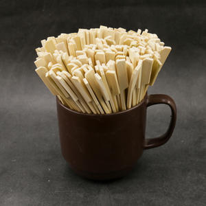 Palillos <span class=keywords><strong>de</strong></span> Bambú 100% Naturales <span class=keywords><strong>de</strong></span> 150 mm (6 Pulgadas), Palillos Desechables para Catering, para Brochetas <span class=keywords><strong>de</strong></span> Frutas, Aperitivos y Tapas - Product Image 2