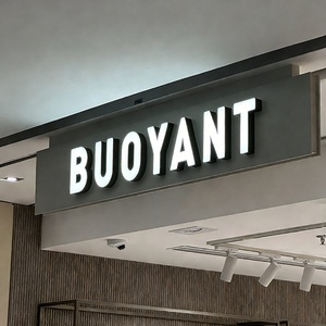 Customize 3d Led Acrylic Frontlit Channel Letter Signage Led <b>Illuminated</b> Wall logo Sign for Shop Store Business - Product Image 3
