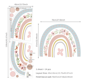 Macaron - Adhesivo de Pared de PVC Colorido, Impermeable, Autoadhesivo, Extraíble, para Habitación de Niños, Bebés, Decoración del Hogar - Product Image 4
