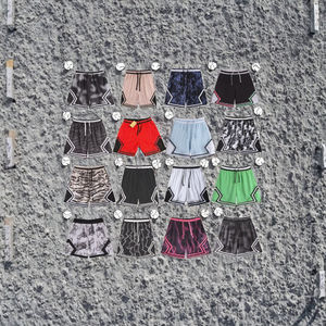 Shorts de basketball personnalisés brodés, avec poches, 100 % polyester, taille mi-haute, imperméables, séchage rapide, anti-plis, respirants, en maille - Product Image 2