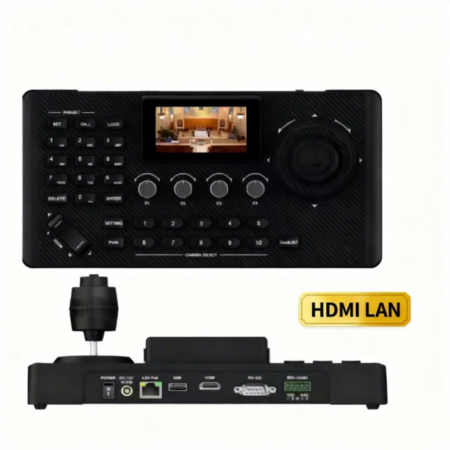 USD300 Free Ship JP882 HD MI+LAN+POE++IP Vis ca IP PTZ Joystick Controller Keyboard tops control 200 pcs Camera Streaming