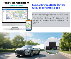 4G 3 채널 듀얼 대시 캠 라이브 스트림 ADAS GPS 추적 WiFi 핫스팟 다중 경보 DVR 비디오 레코더 LCD40AI 3CH - Product Image 5