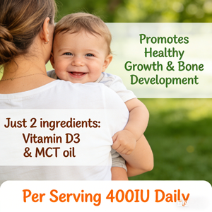 OEM ODM 400IU Çocuk Takviyeleri Vitamin D Damlaları Bebek Damlaları 0+ Yaş Sıvı Vitamin D3 Takviyesi Çocuklar İçin Kemik Diş Desteği - Product Image 4