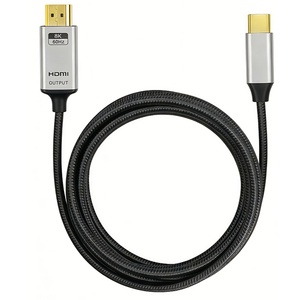 Cable Activo para Laptop Tipo-C <span class=keywords><strong>MALET</strong></span> a HDTV de 8K 60Hz con Carcasa de Aluminio Blindada y Conductor de Cobre Desnudo (21V) - Product Image 2