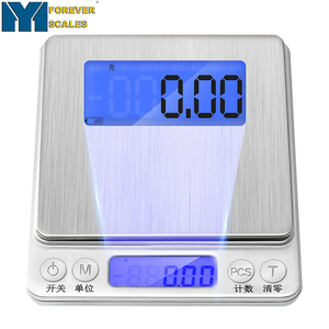 영원히 저울 1g 정밀도 LCD 스크린 디스플레이 음식 규모 주방 디지털 저울 요리 베이킹 - Product Image 2