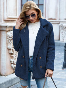 Cappotti Invernali da <span class=keywords><strong>Donna</strong></span> alla Moda in Pile e Pelliccia Sintetica Effetto Montone Giacche <span class=keywords><strong>Oversize</strong></span> di Tendenza Caldo Abbigliamento da Esterno - Product Image 5