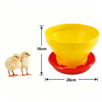Mangeoire automatique en plastique PP pour poussins d'un jour, poulets de chair, poules, ferme avicole - Prix usine