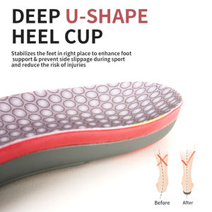 Stivali da lavoro comodi ortopedici con inserti per scarpe in schiuma PU supporto per arco a conchiglia <span class=keywords><strong>Memory</strong></span> <span class=keywords><strong>Foam</strong></span> per alleviare le <span class=keywords><strong>solette</strong></span> plantari del dolore - Product Image 2