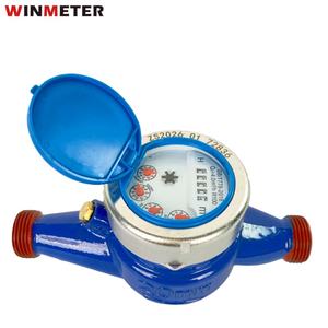 <span class=keywords><strong>Compteur</strong></span> d'<span class=keywords><strong>eau</strong></span> personnalisé DN20 multi-jets à cadran sec R100 en fonte, réglage externe, durable, IP68, certifié CE, directement de l'usine - Product Image 1