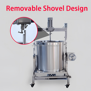 <span class=keywords><strong>Meilleur</strong></span> prix machine à chauffer les aliments sauce au sucre marmites de cuisson avec mélangeur/confiture cuisinière à double enveloppe avec agitateur/machine à cuire les bonbons - Product Image 6