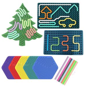 Juguete Sensorial Antiestrés DIY para Niños, Kit de Actividades Sensoriales a Granel, Tablero de Actividades Sensoriales, Juguete Fidget, Tablero Ocupado para Aliviar el Estrés en Niños con Autismo 2026 - Product Image 5