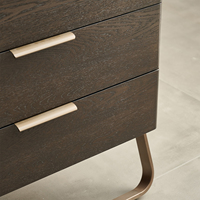 Ensemble de meubles de chambre d'hôtel en gros, lit luxueux king size de luxe à double tissu