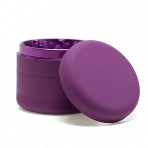High Quality Macaron Color 63mm Rubber Paint <b>Herb</b> <b>Grinder</b> Custom Logo Smoking Accessories - Product Image 1