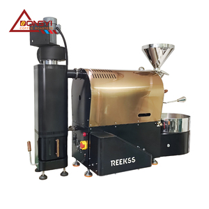 Tostador de Café Mecánico Comercial REEKSS X2Pro de Acero Inoxidable, a Gas/Eléctrico, Capacidad de 2 kg, para Uso en RV/Exterior - Product Image 5