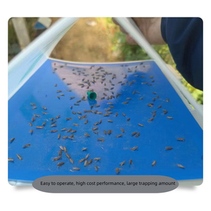 Piège en plastique Delta avec septum en caoutchouc et kit de leurres phéromonaux pour la moustiquière de thé - Product Image 1