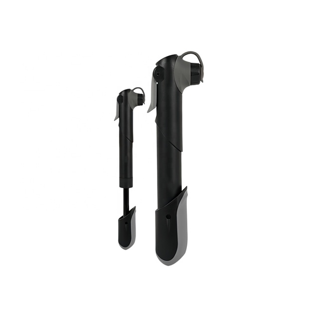 Portable Mini Handheld High Pressure 100psi Lightweight Durable Waterproof Plastic Bike Pump for Mountain & Road Bikes