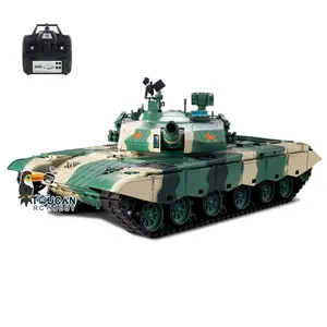 2.4G恒龙1/16秤TK7.0塑料版中国99A RTR RC坦克模型3899A男孩玩具TH17702