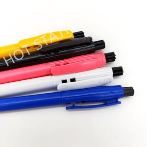 Bolígrafo de plástico promocional barato con impresión personalizada, bolígrafo con logotipo, entrega rápida - Product Image 2