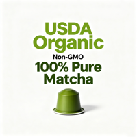 Cápsulas de Té Adelgazante Universal Premium 6A Personalizadas, Té Matcha Orgánico Japonés de Grado Ceremonial Cultivado en Sombra, con Postgusto Dulce