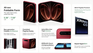 Xiaomi 18 Fold 5G รุ่นดั้งเดิม ปี 2026 สมาร์ทโฟนมือถือ กล้อง 200 MP หน้า<span class=keywords><strong>จ</strong></span>อพับได้ ชาร์<span class=keywords><strong>จ</strong></span>เร็ว 67W สำหรับ Xiaomi AI Life - Product Image 6