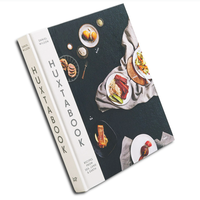 Libro de cocina de tapa dura con impresión personalizada, libro de cocina de recetas económico