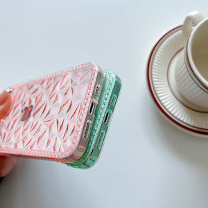 Nouvelle <span class=keywords><strong>coque</strong></span> de téléphone souple antichoc pour <span class=keywords><strong>iPhone</strong></span> 13 12 <span class=keywords><strong>11</strong></span> Pro Max TPU Mode <span class=keywords><strong>Transparente</strong></span> Cristal Clair <span class=keywords><strong>Motif</strong></span> diamant - Product Image 4