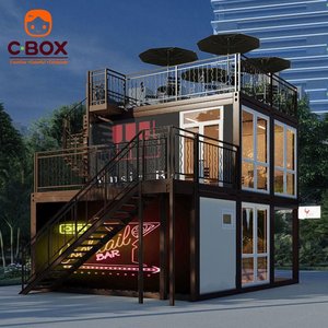 Cbox Casa Prefabricada Portátil de Bajo Costo de 20 pies, Contenedor Desmontable para Restaurantes, Cafeterías Móviles y Comida Rápida - Product Image 3