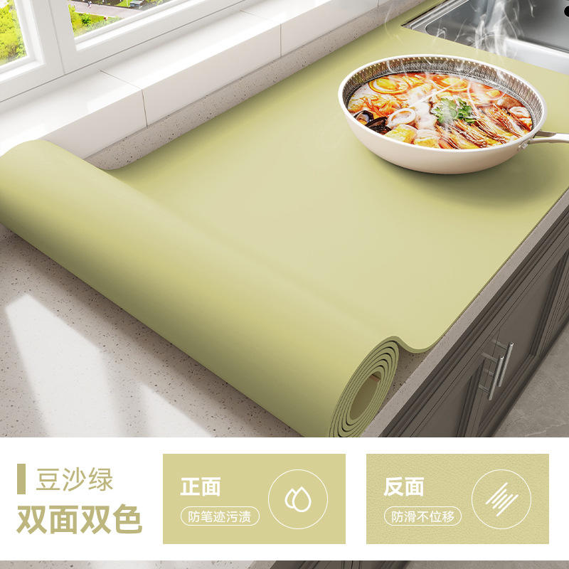 Red bean paste green anti-scalding stove mat
