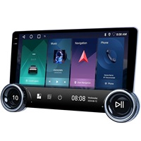 Navigation Android pour voiture 10,1 pouces avec double bouton / Lecteur multimédia universel CarPlay 1+32 Go