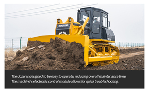 <span class=keywords><strong>Bulldozer</strong></span> sur chenilles HW13D 130HP, 13,7 tonnes, avec lame hydraulique <span class=keywords><strong>de</strong></span> 3,7 m³ pour l'exploitation minière et la construction, CE ISO - Product Image 5