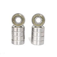 Rodamiento de Acero Inoxidable SMR84ZZ L-840ZZ, Tamaño 4 * 8 * 3 mm, Material de Acero Inoxidable 440C, Miniatura, Alta Velocidad, Precisión