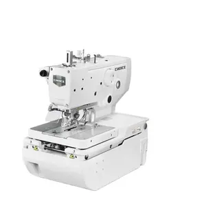 GC9820-02 Electronic Eyelet Making Jeans Button Holer Machine With Upper And Lower Thread Trimmer
